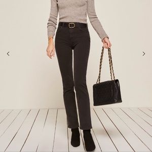 Reformation Liza High Rise Straight Leg Jean
